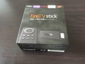 AmazonのFireTVStickの開封3